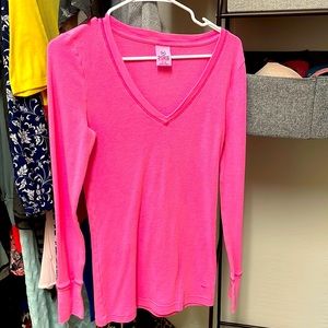 PINK long sleeve shirt